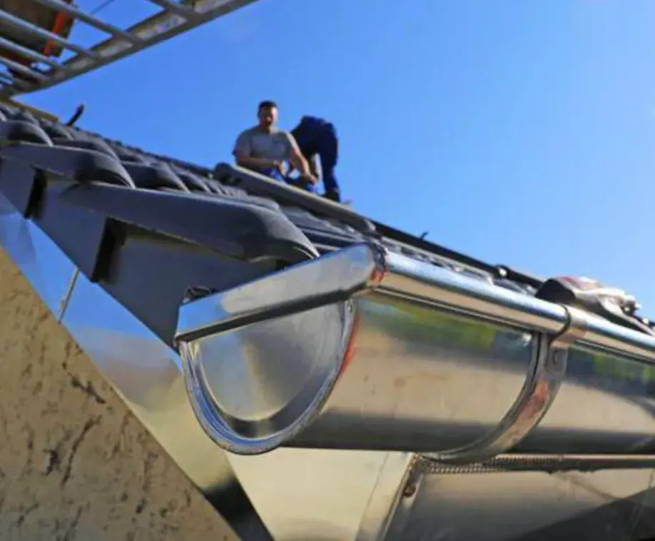 Gouttières installées